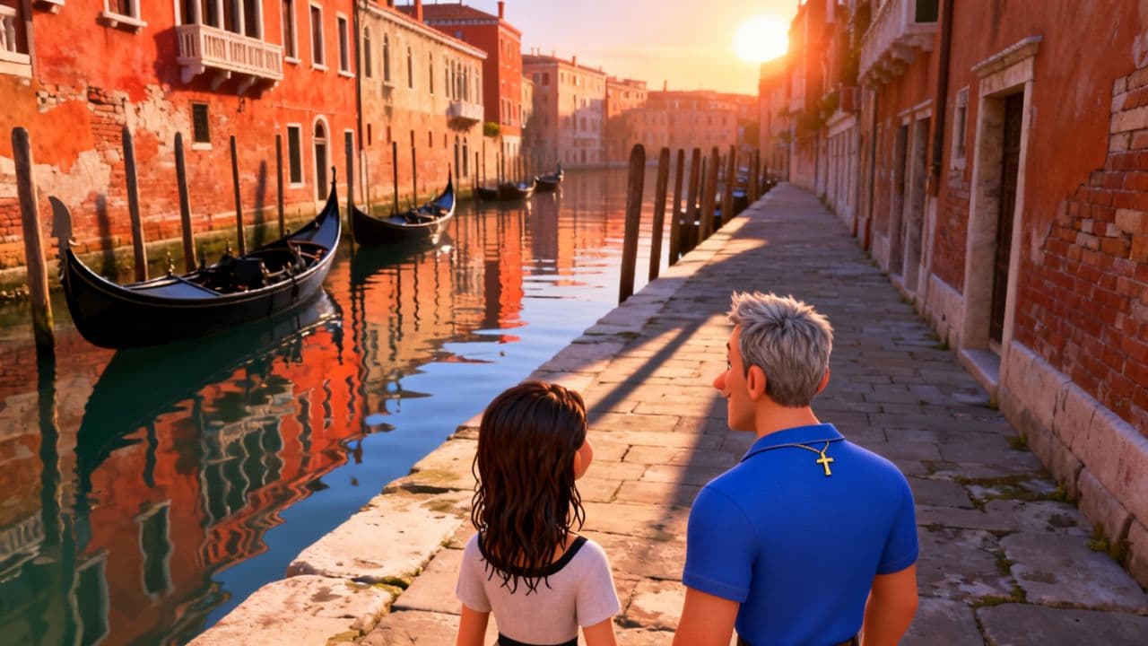 #8154 A Venetian Romance