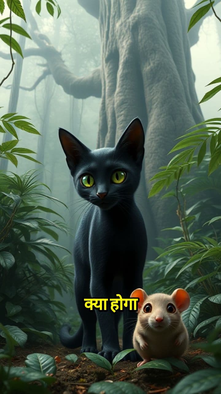 ख़ज़ाने की खोज में बिल्ली और चूहा