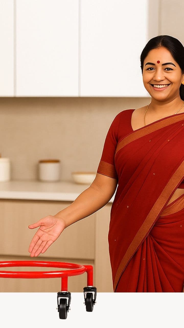 சிலிண்டர் நகர்த்தும் கஷ்டத்திற்கு ஒரு நிமிடத்தில் தீர்வு!