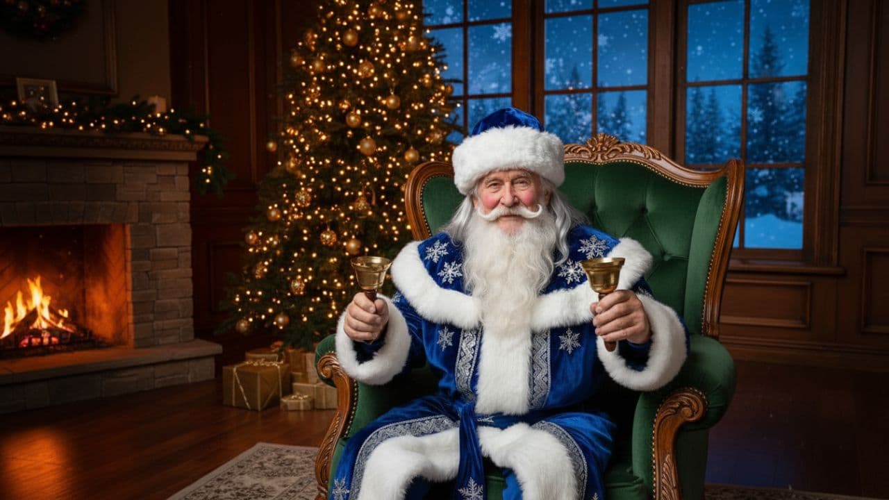 Santa’s Message to Samir’s Party