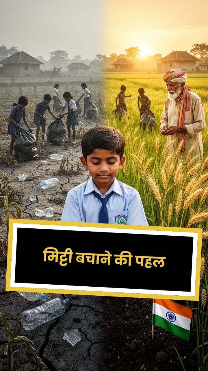 मिट्टी बचाने की पहल