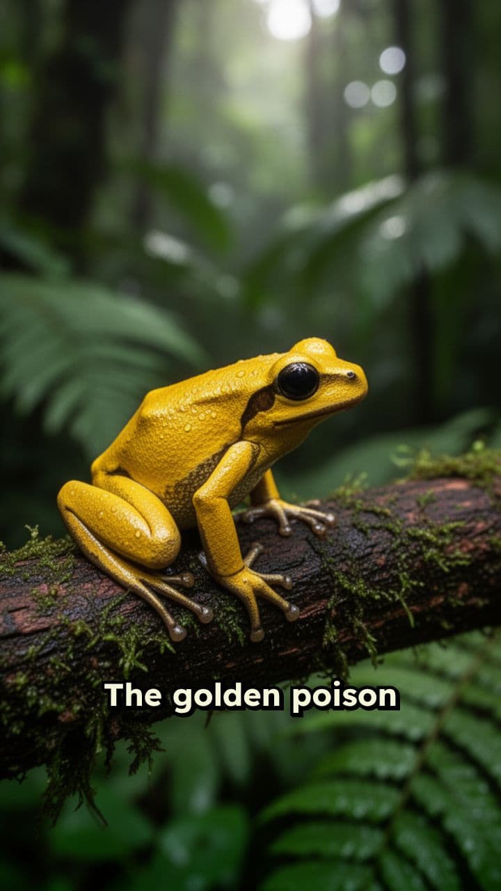 Golden Poison Dart Frog’s Deadly Secret