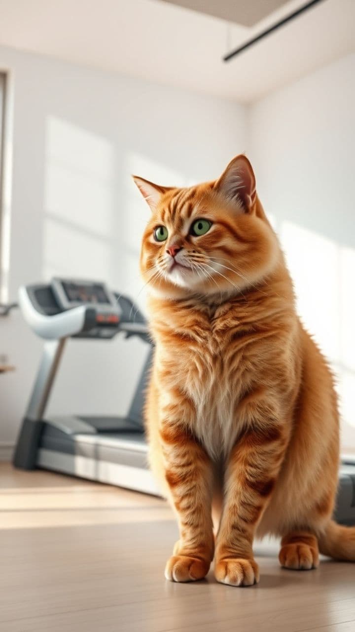 Fat Cat's Treadmill Journey