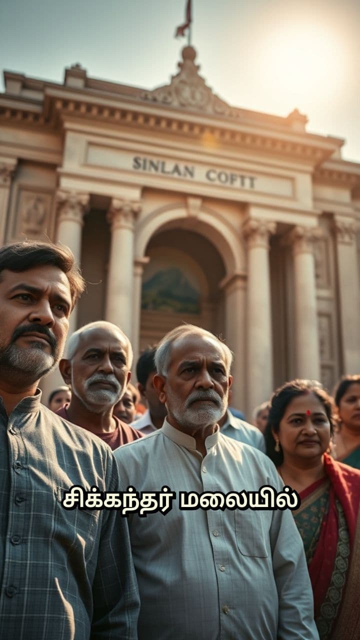 முஸ்லீம்களின் நீதி மன்ற போராட்டம்