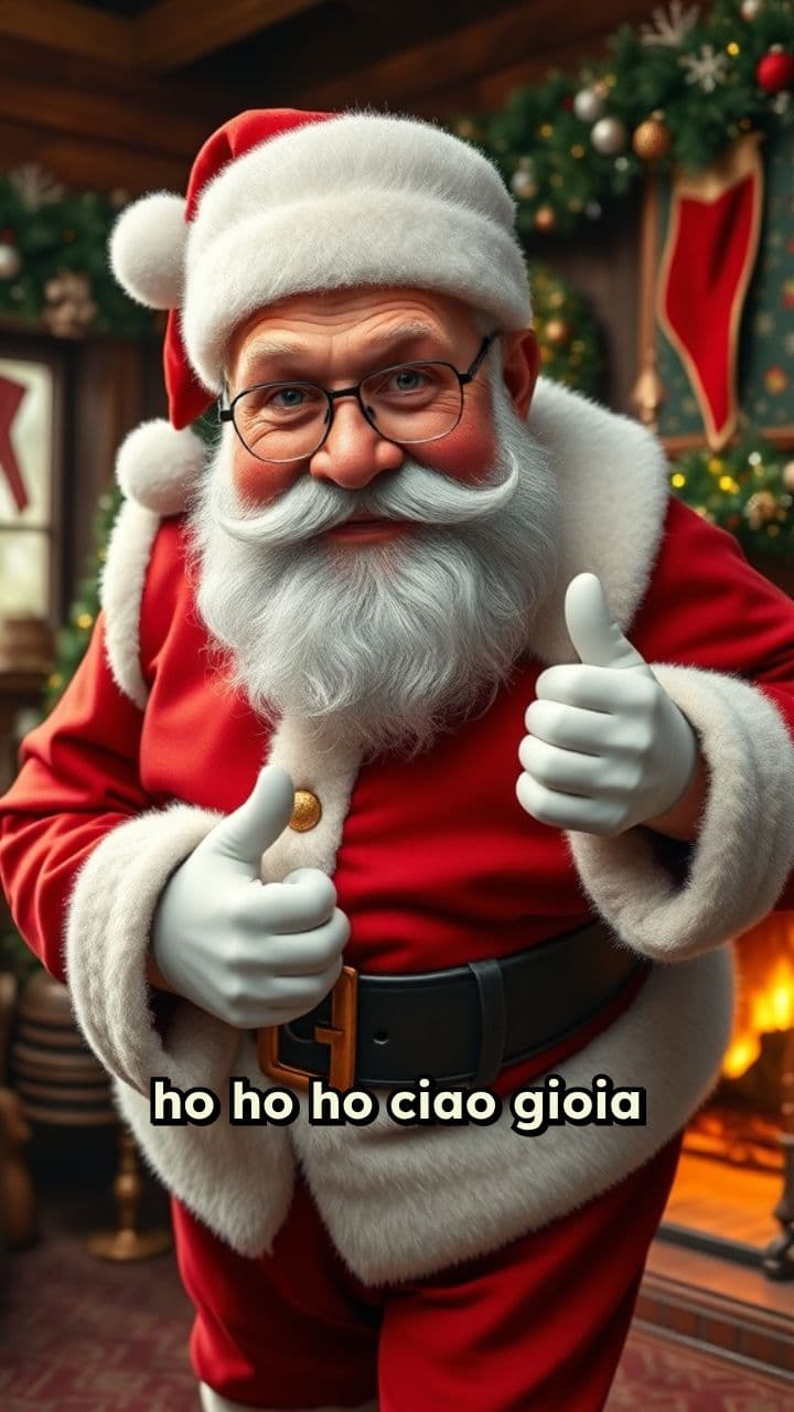 Babbo Natale e i desideri di gioia