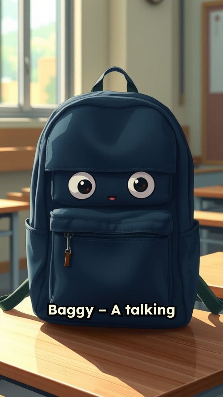 Baggy the Talking School Bag