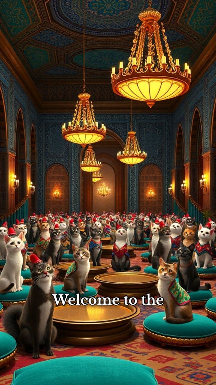 The Feline Moroccan Wedding