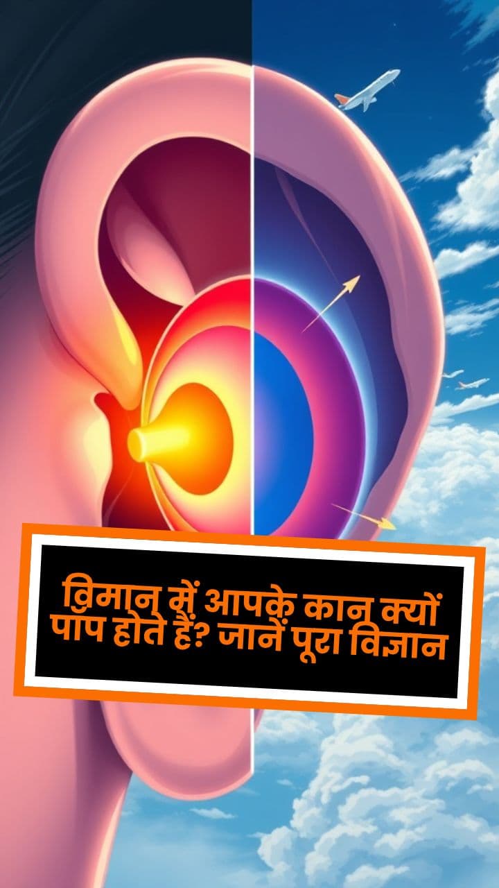 विमान में आपके कान क्यों पॉप होते हैं? जानें पूरा विज्ञान