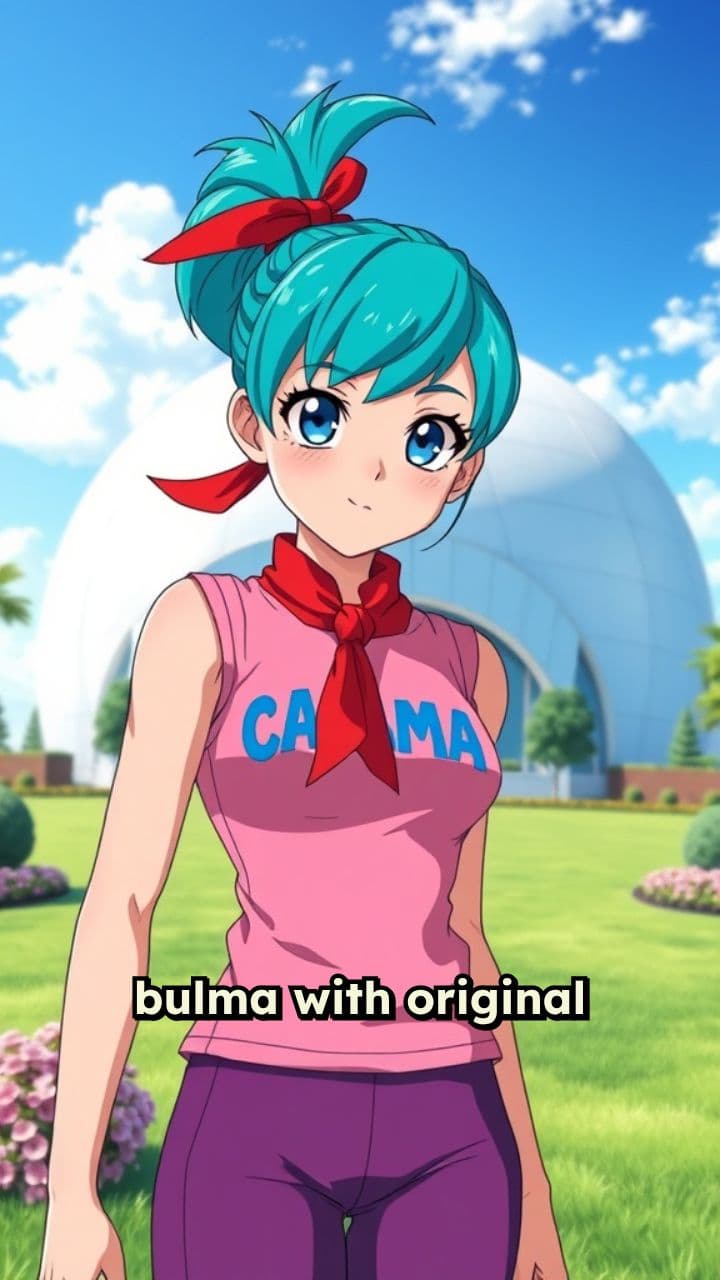 Bulma DBZ Original Animation Nude