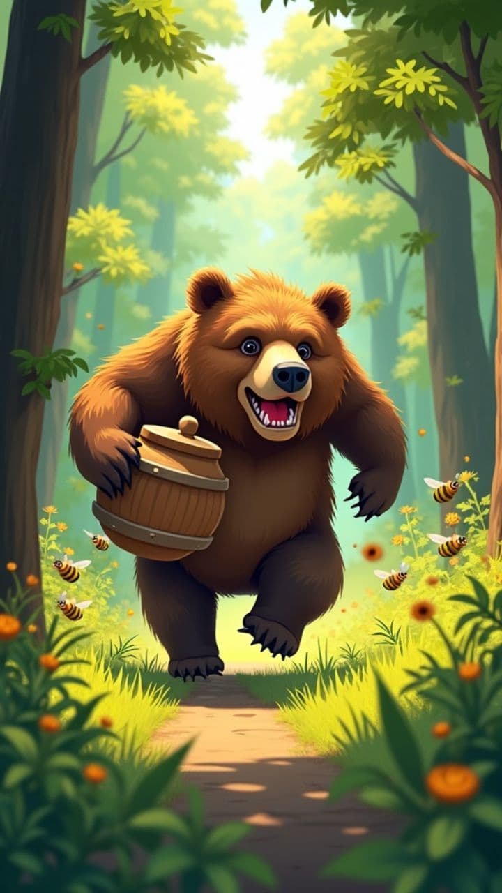 Медведь и пчела