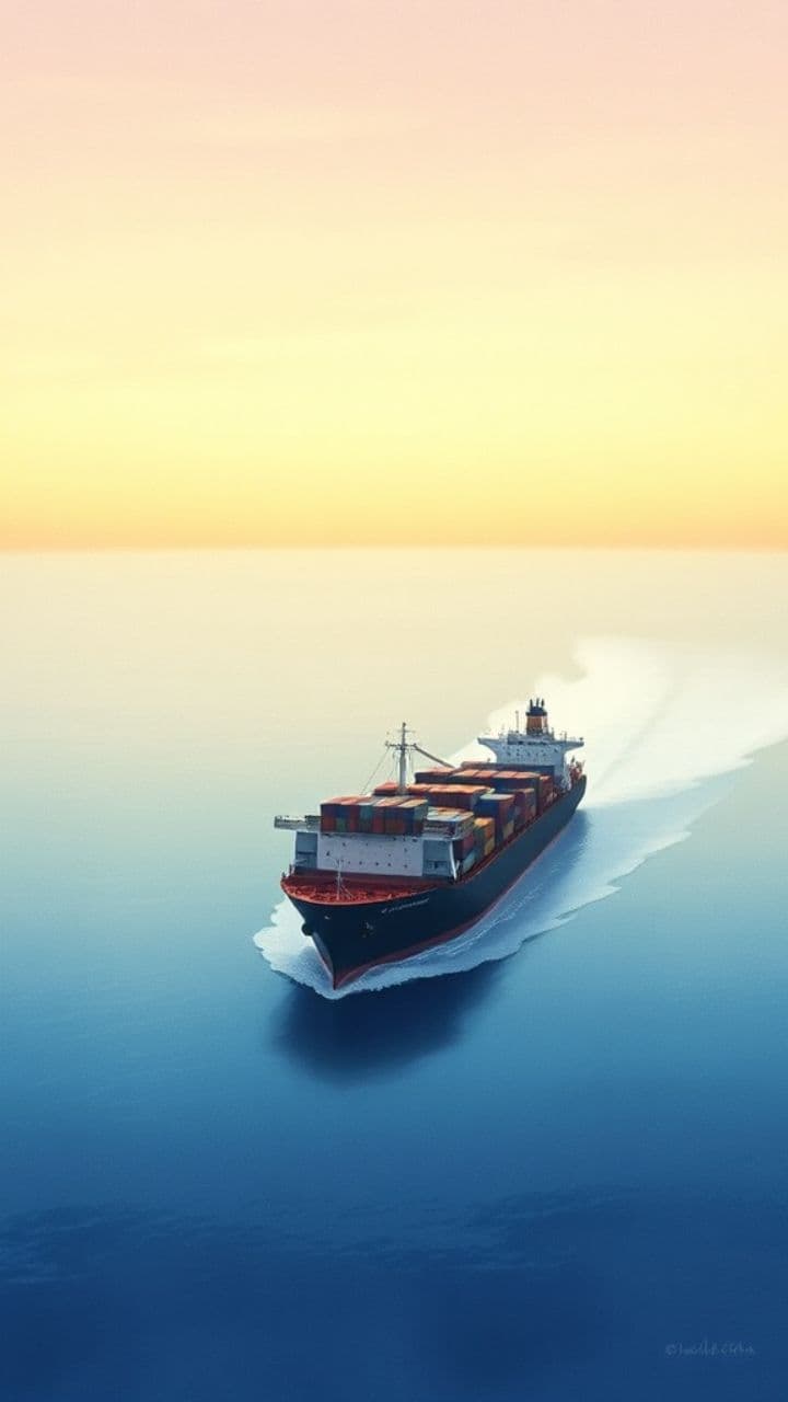 Красный морской комбайн