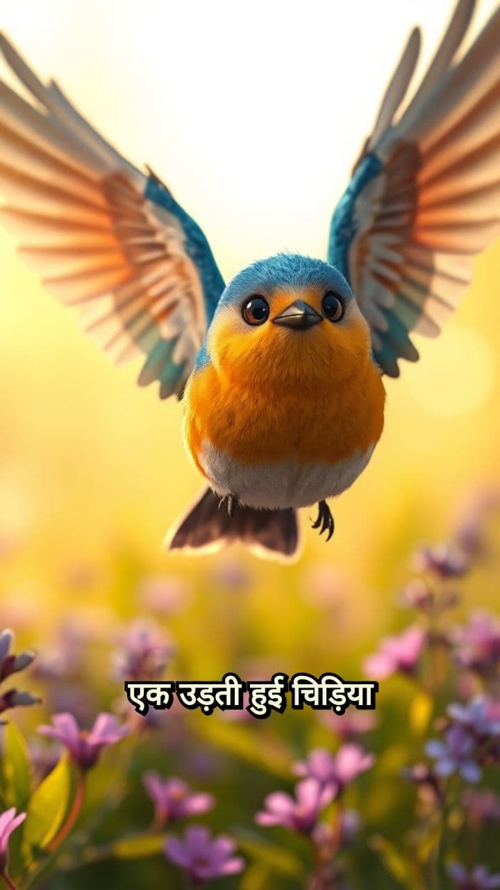 A Video of a Flying Bird