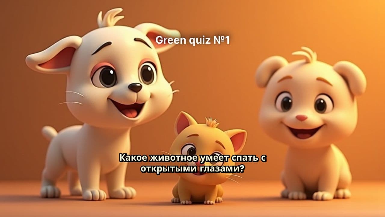 Green quiz №1