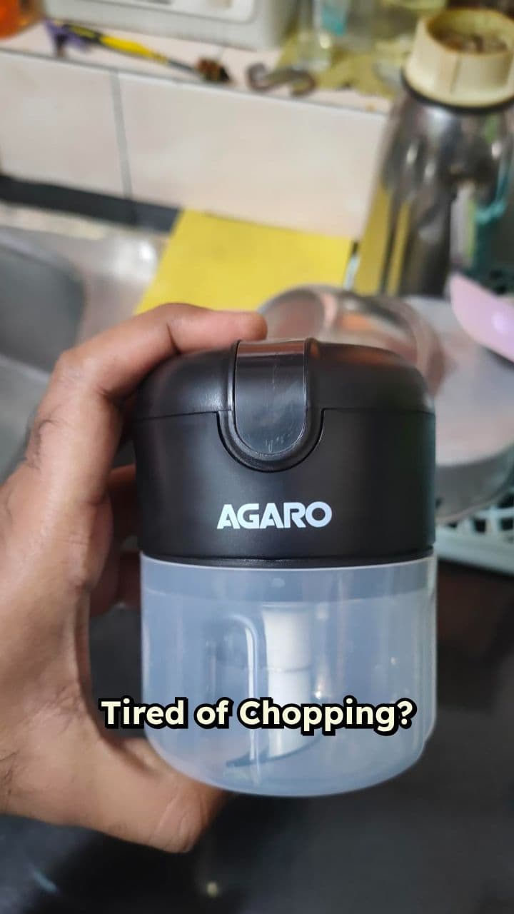 AGARO Chopper: Effortless Meal Prep