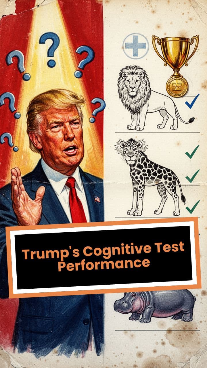 Trump's Cognitive Test Performance