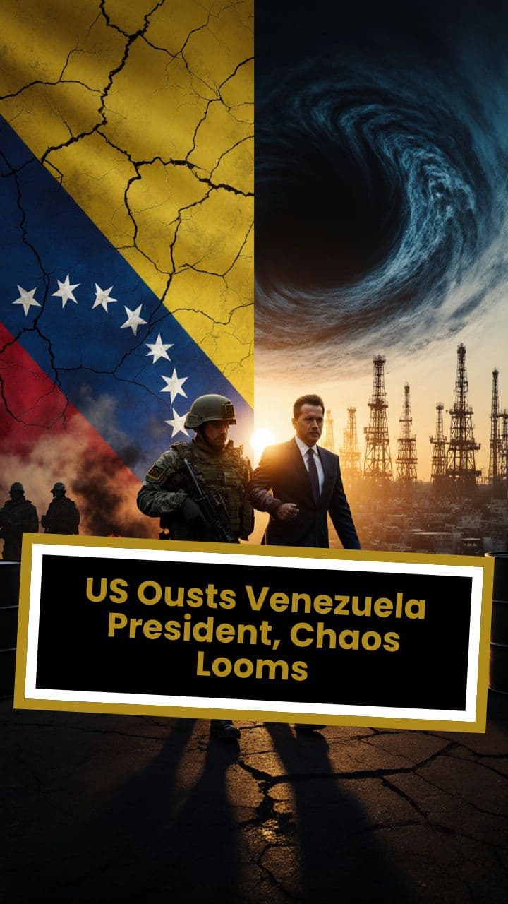 US Ousts Venezuela President, Chaos Looms