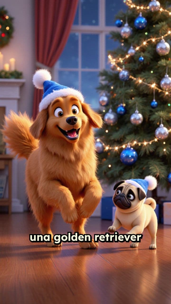 Navidad Animada con Perros Bailarines