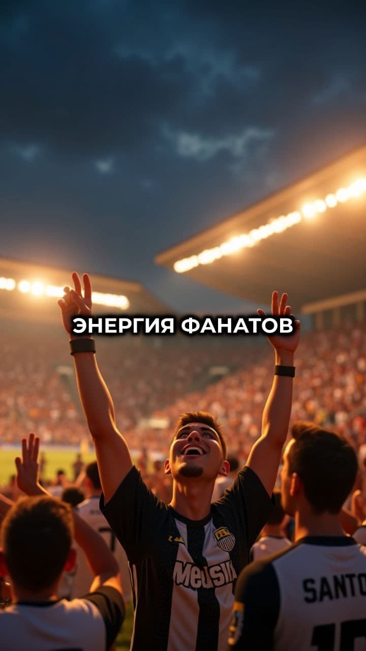 Энергия фанатов Сантоса