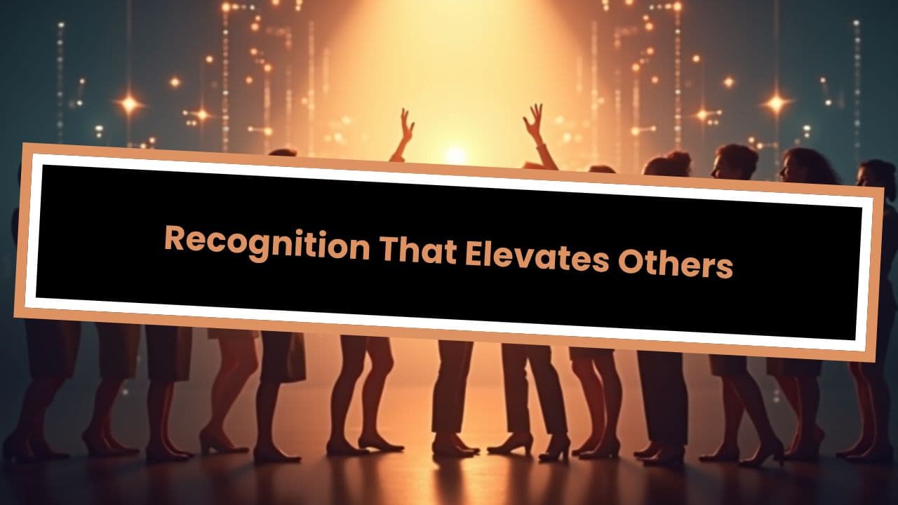 Recognition That Elevates Others