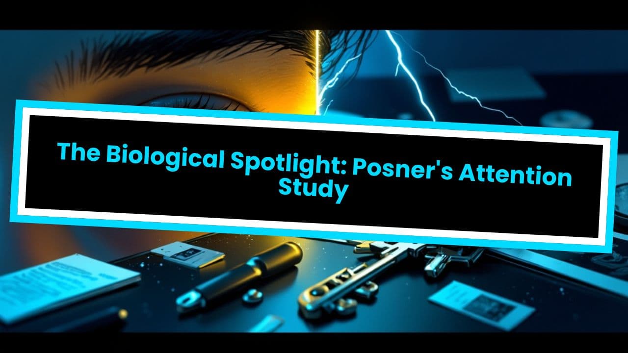 The Biological Spotlight: Posner's Attention Study