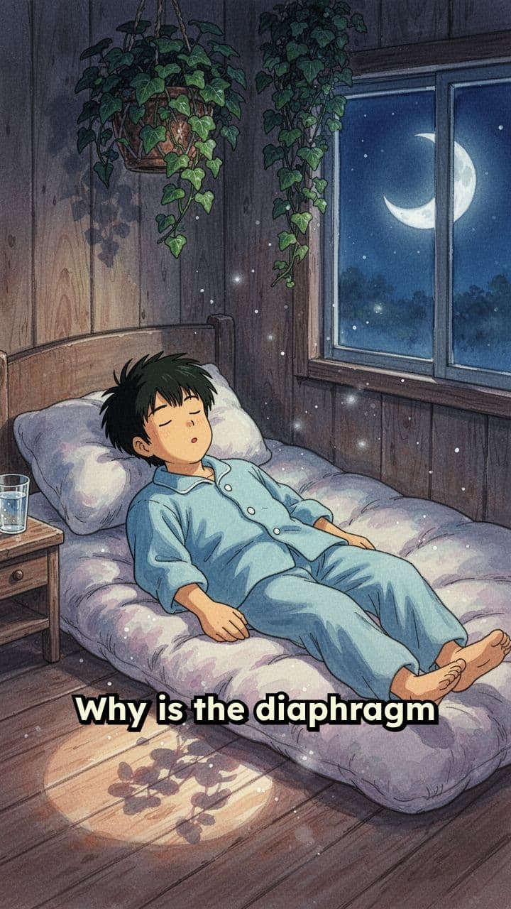 Why the Diaphragm Keeps Breathing in REM