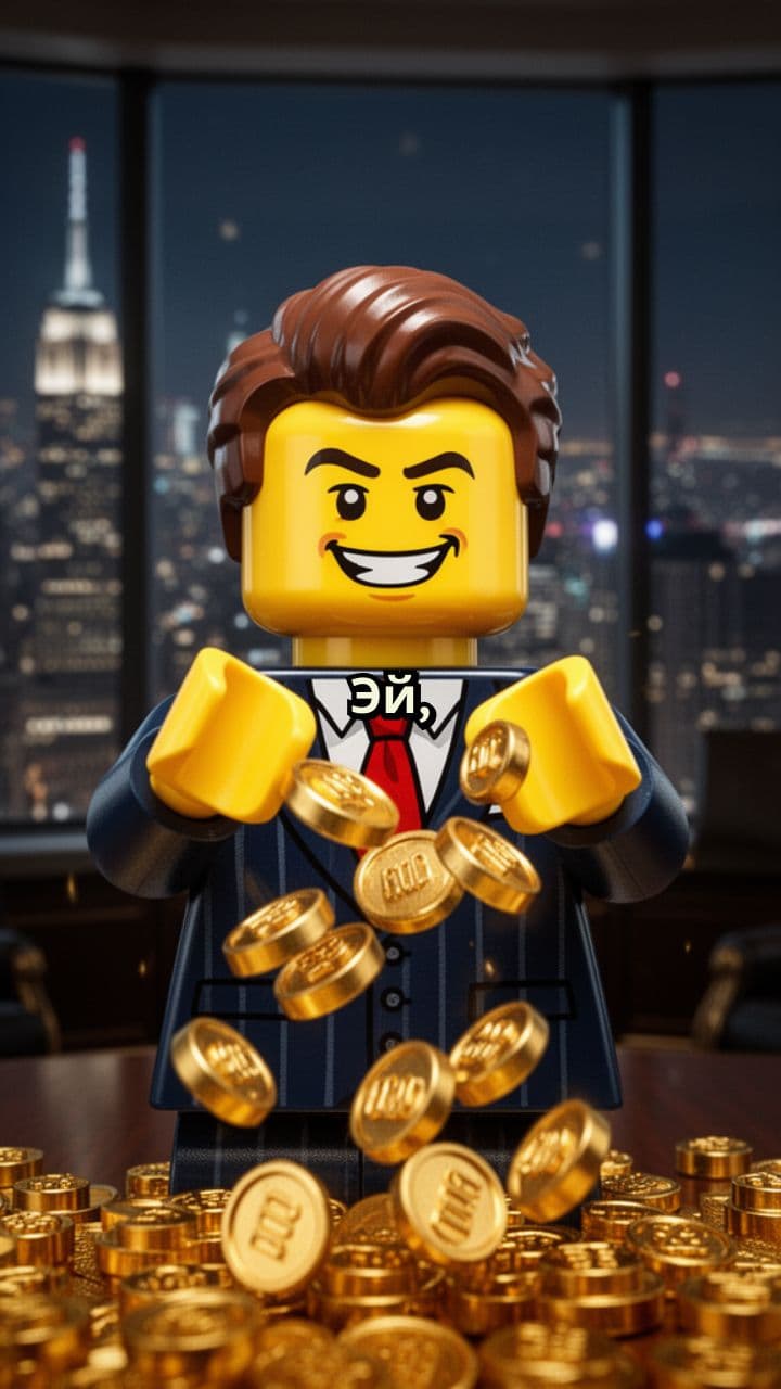 Лего Волк с Уолл-стрит