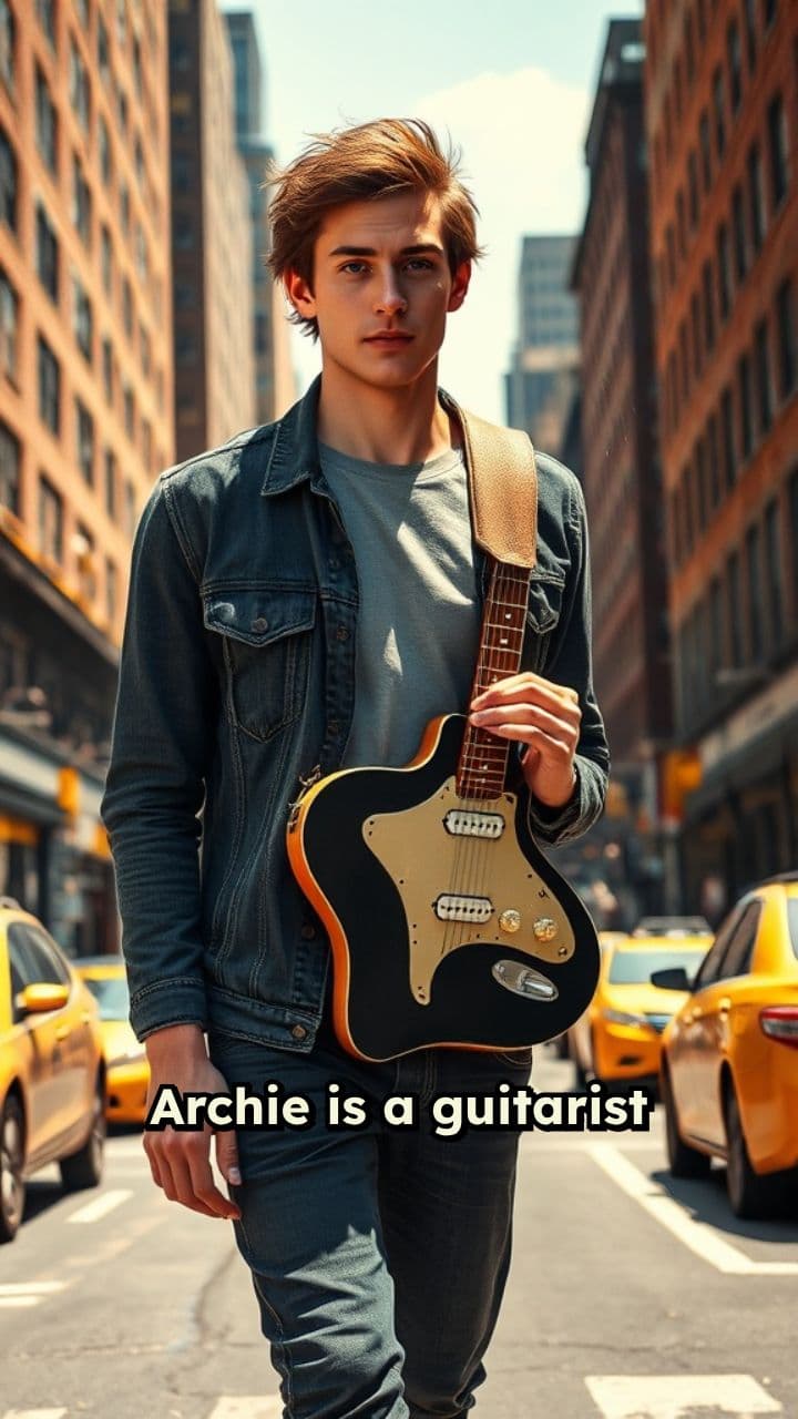 Funky Guitarist in New York