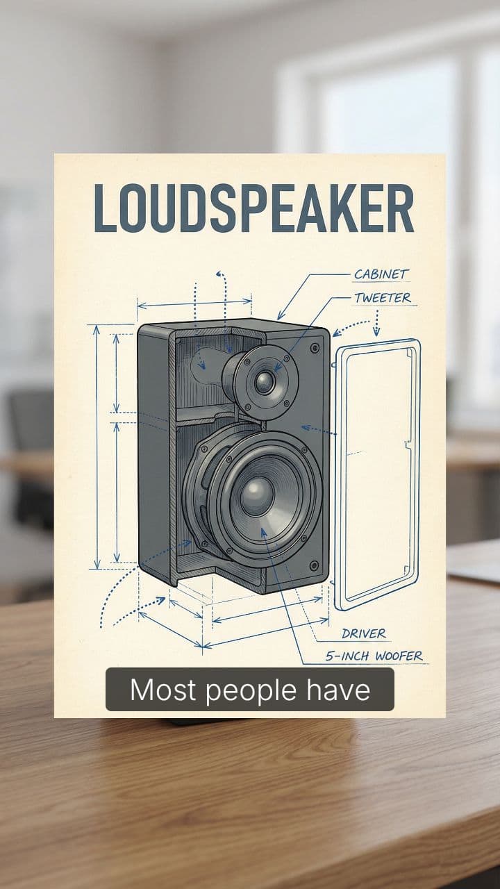 How Speakers Turn Electricity Into Sound