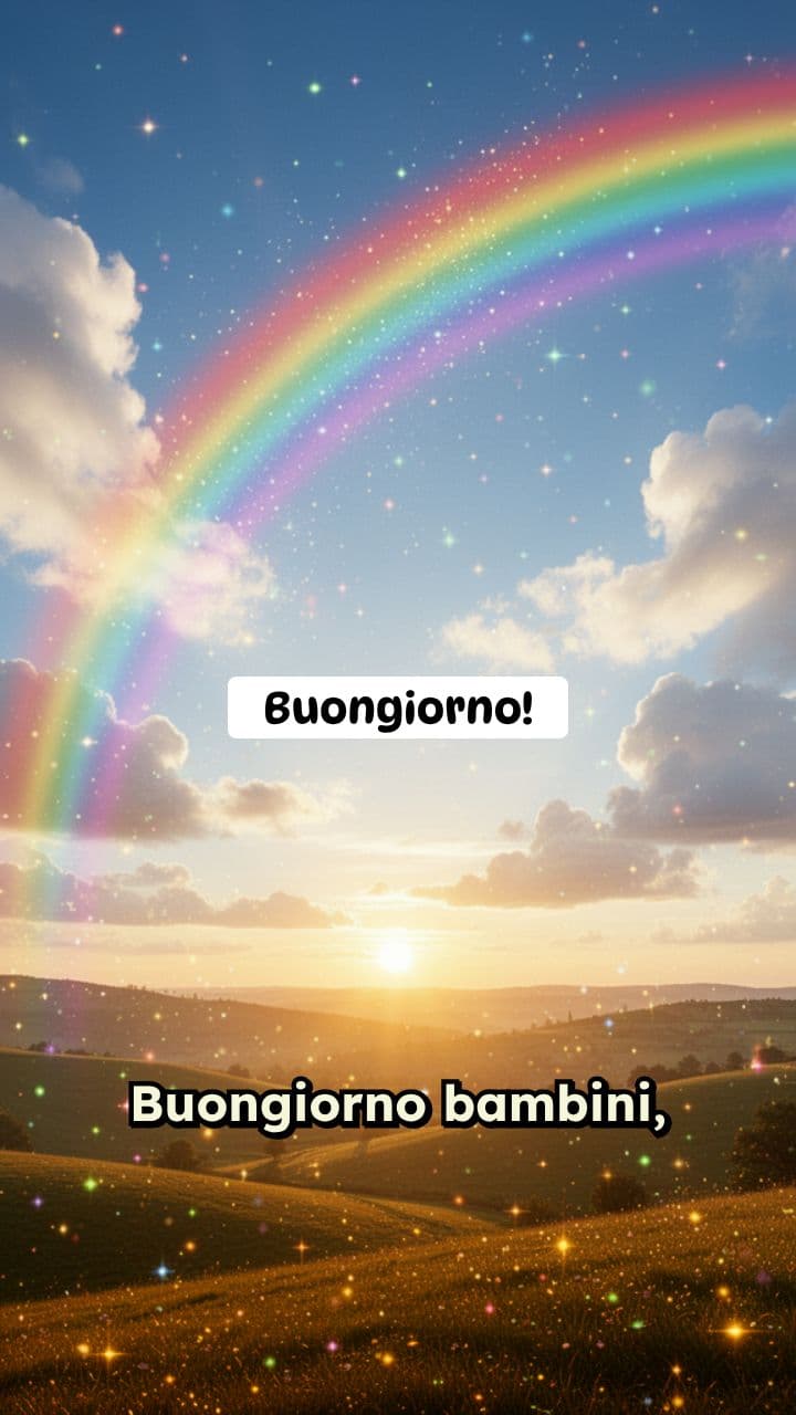 Rainbow Morning Hello Song