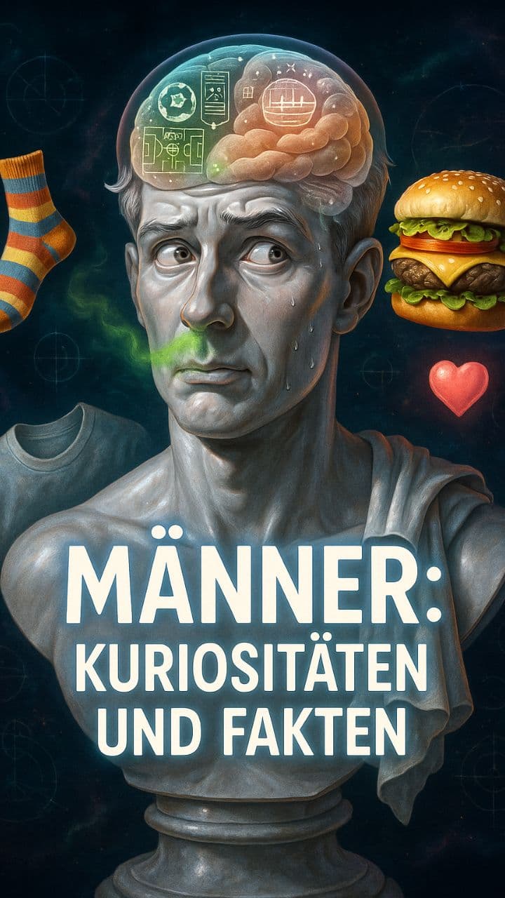 Männer: Kuriositäten und Fakten