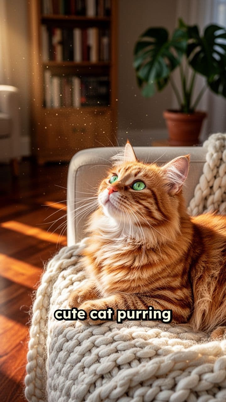 Purring Cat ASMR Loop