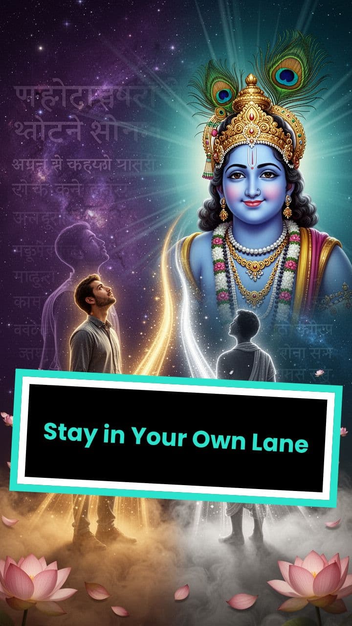 Stay in Your Own Lane