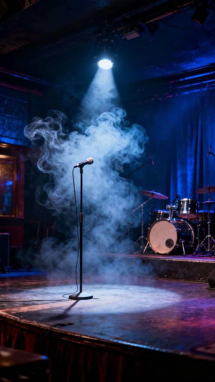 Melancholic Blues Rock Reflection