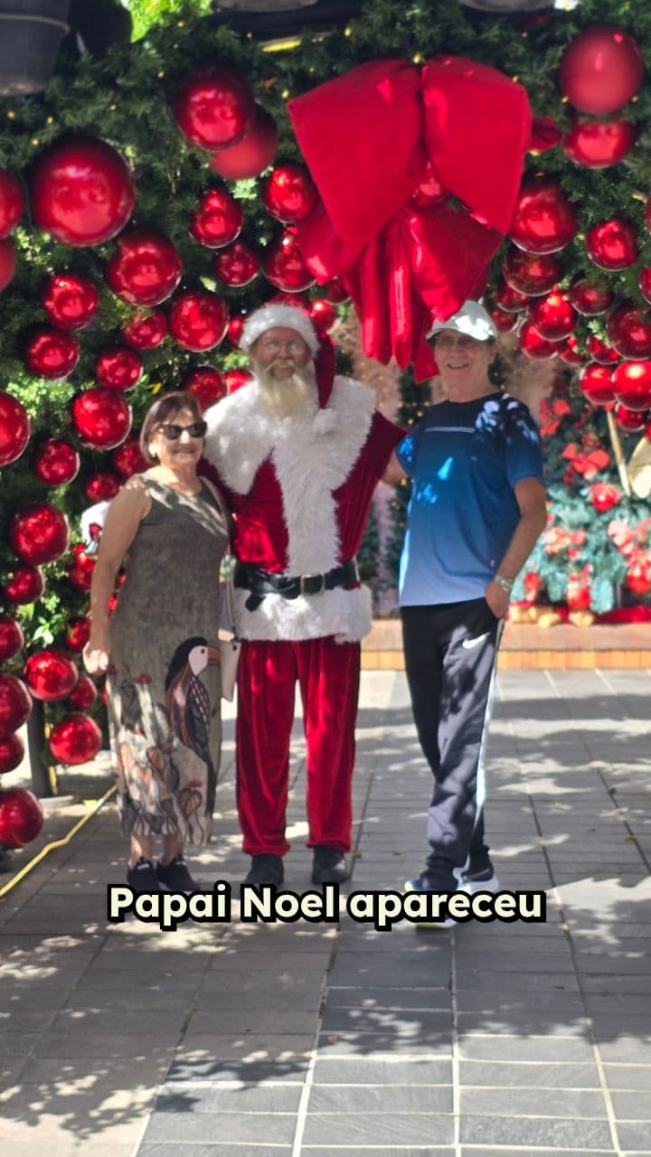 A Magia do Natal no Parque