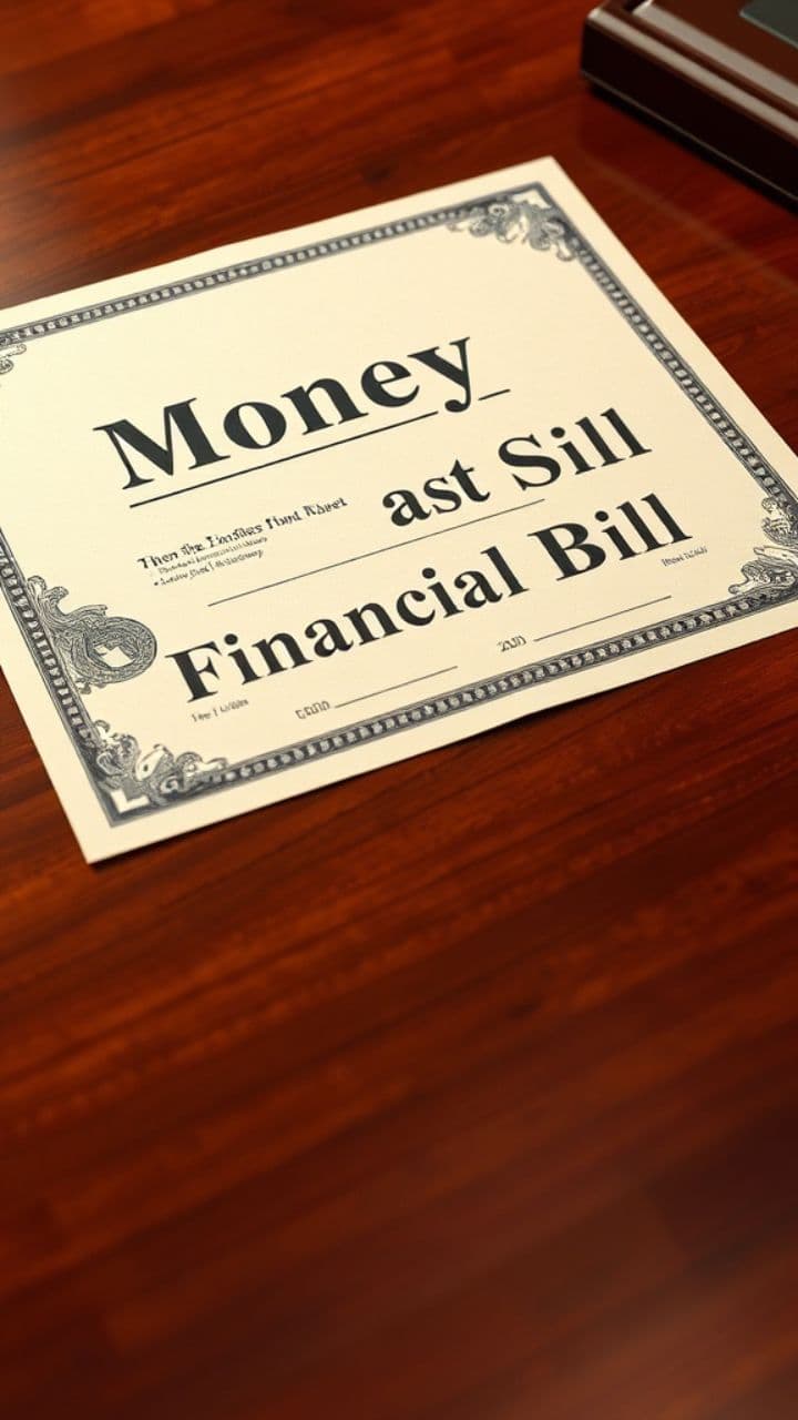 Money Bill vs. Financial Bill: The 3 Key Differences