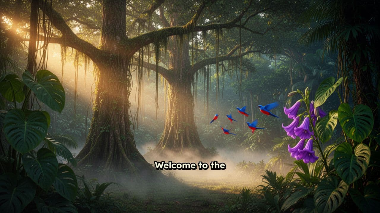 The Magical Jungle Morning