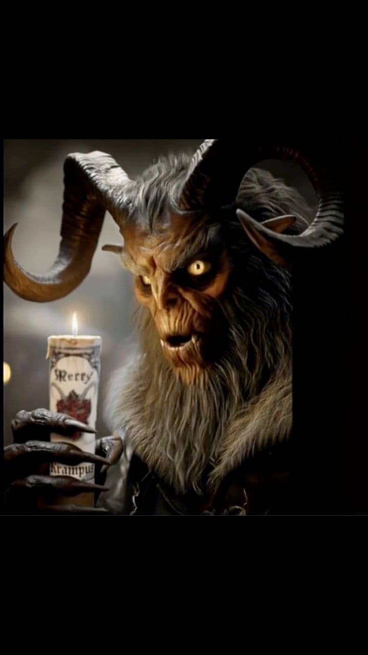 Krampus Candle: Embrace the Chill