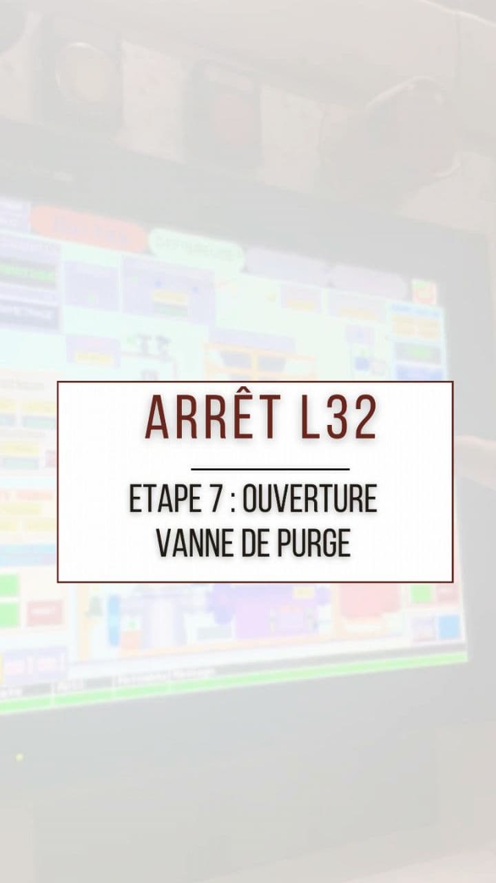 Procédure d'arrêt du cuiseur et des disques