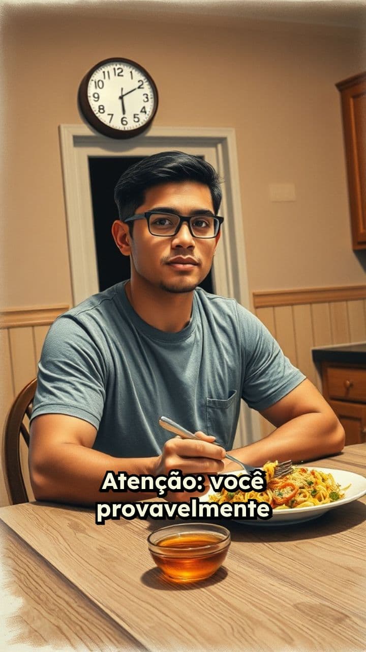 Comer tarde sabota sua vida social