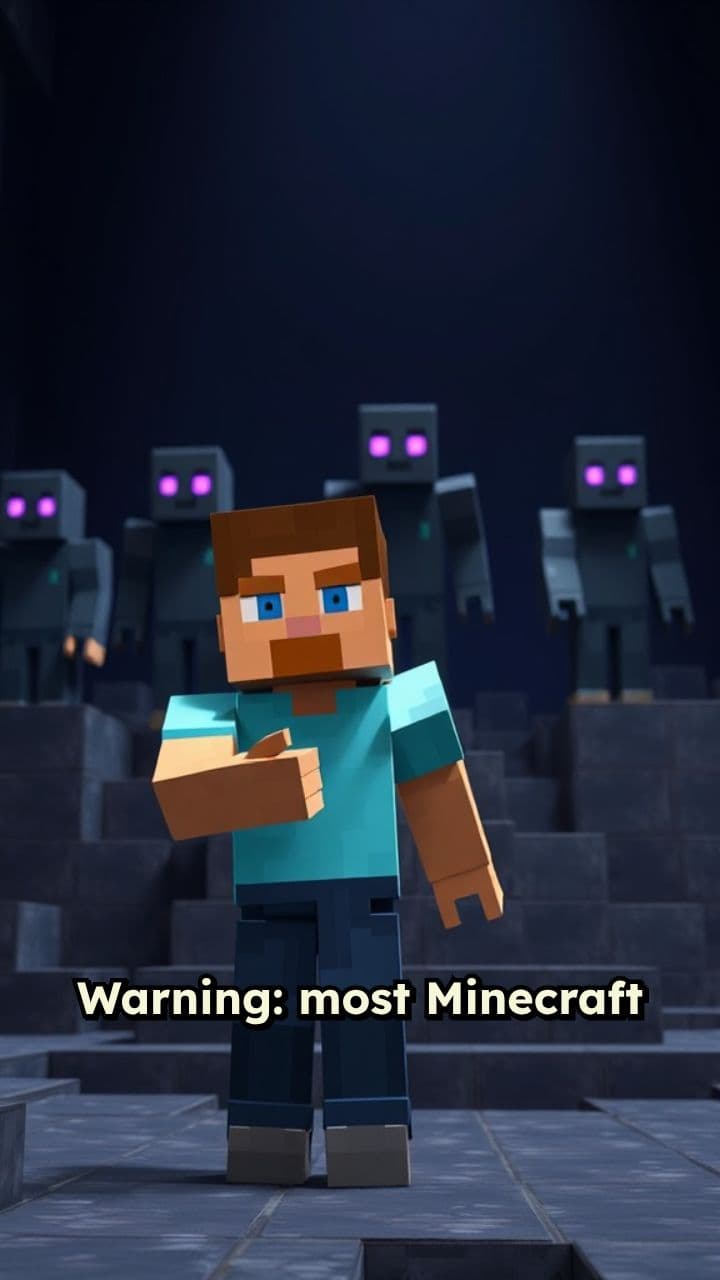 Enderverse Survival Trick: Water Bucket Method