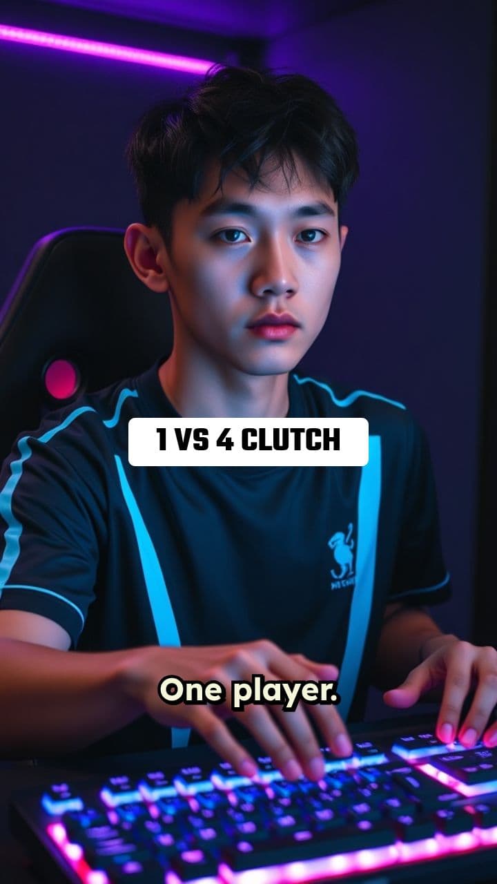 Free Fire 1v4 Clutch Montage