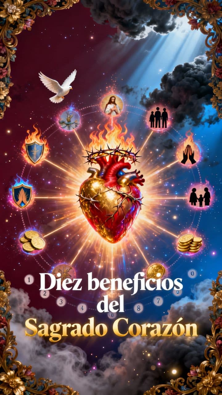 Diez beneficios del Sagrado Corazón