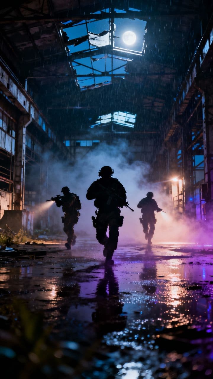 Battle Angels in Blood-Red Skies