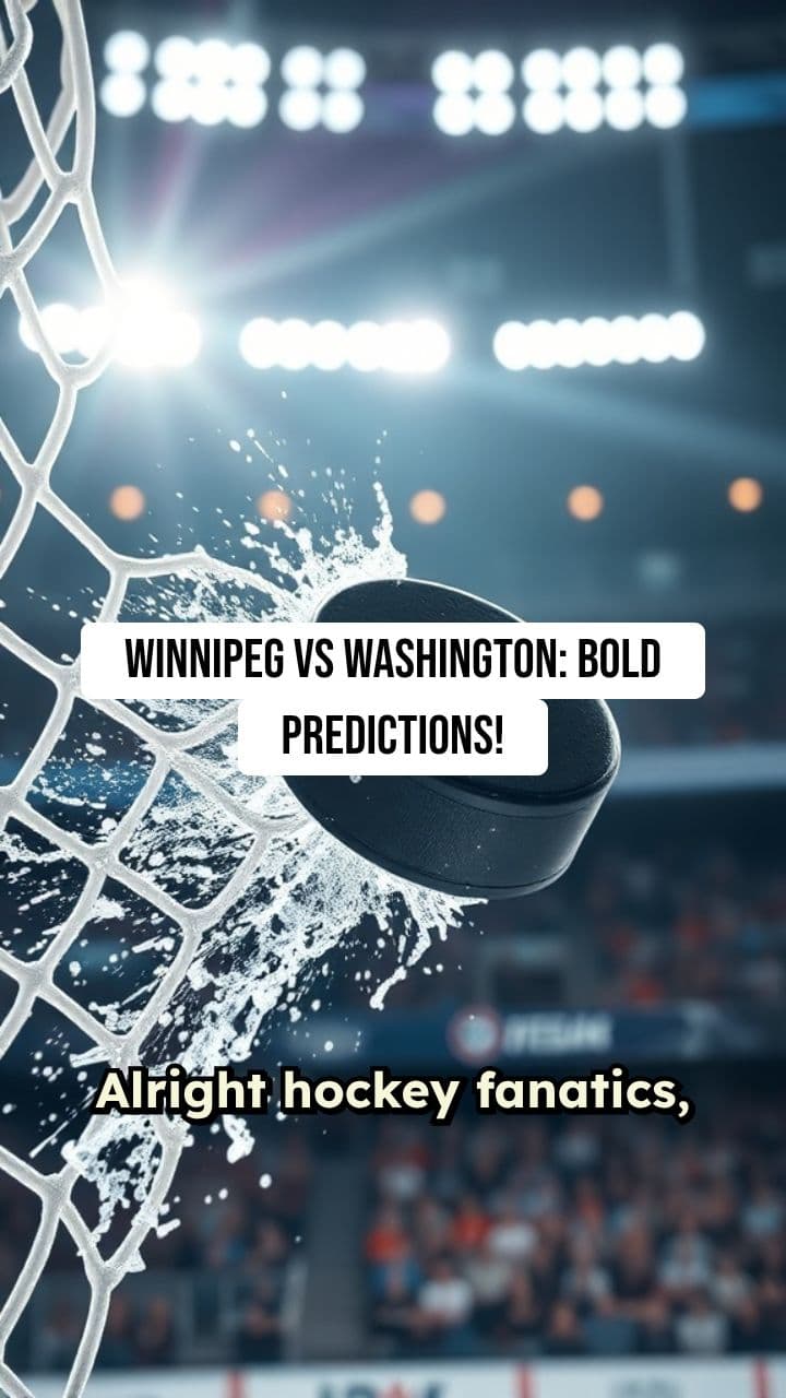 Hockey Hot Takes: Winnipeg vs. Washington!