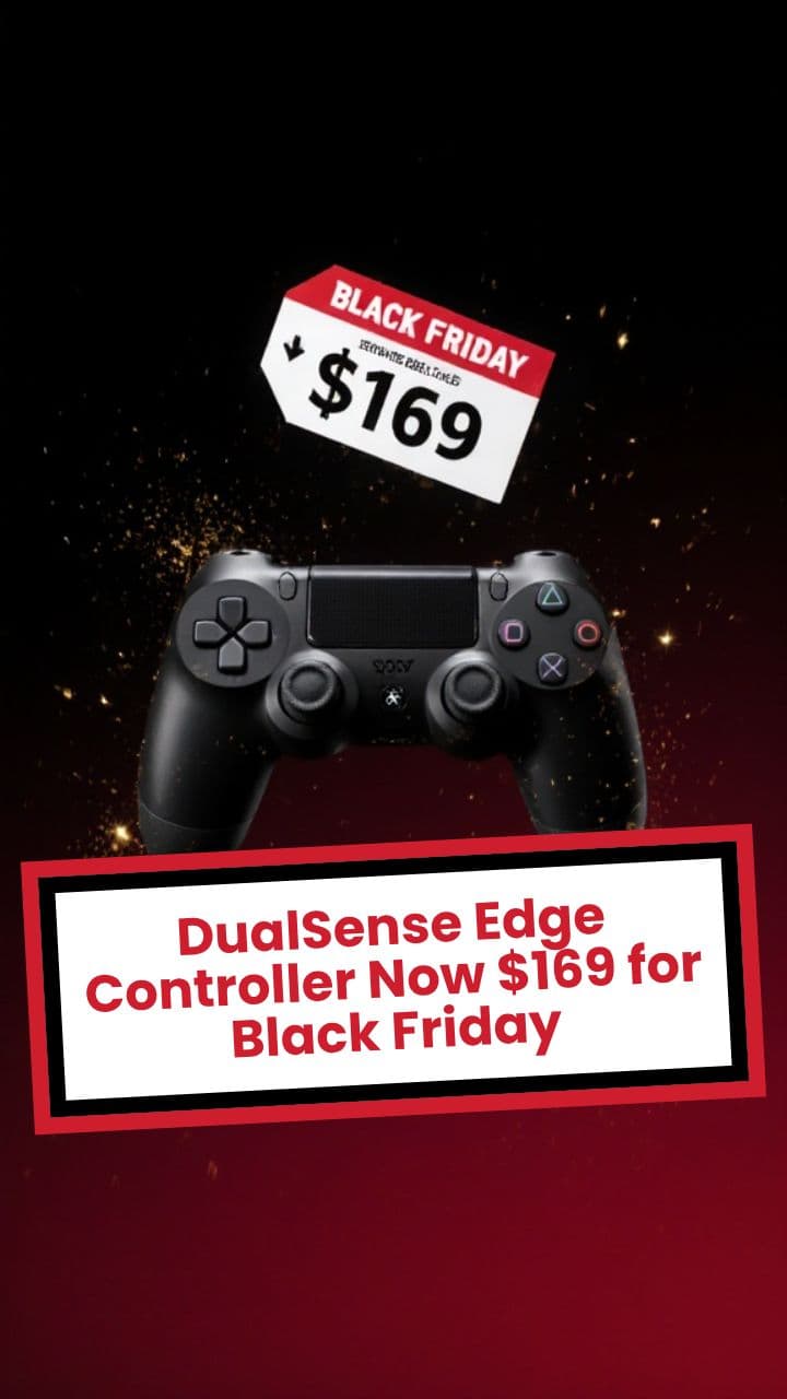 DualSense Edge Controller Now $169 for Black Friday