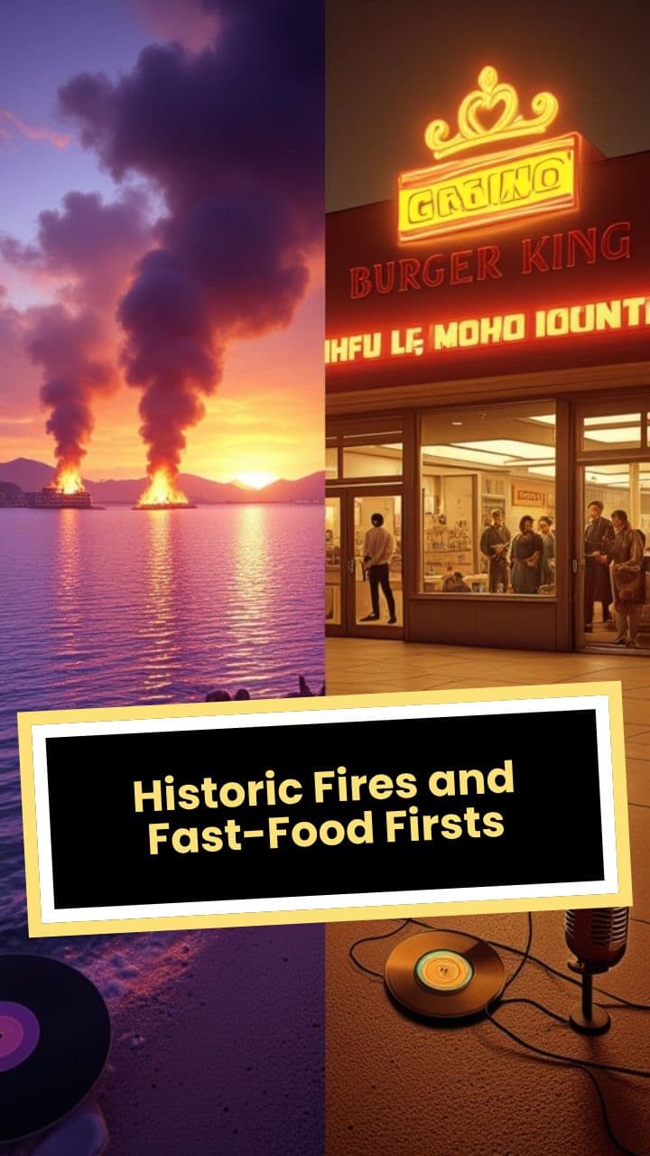 Historic Fires and Fast-Food Firsts