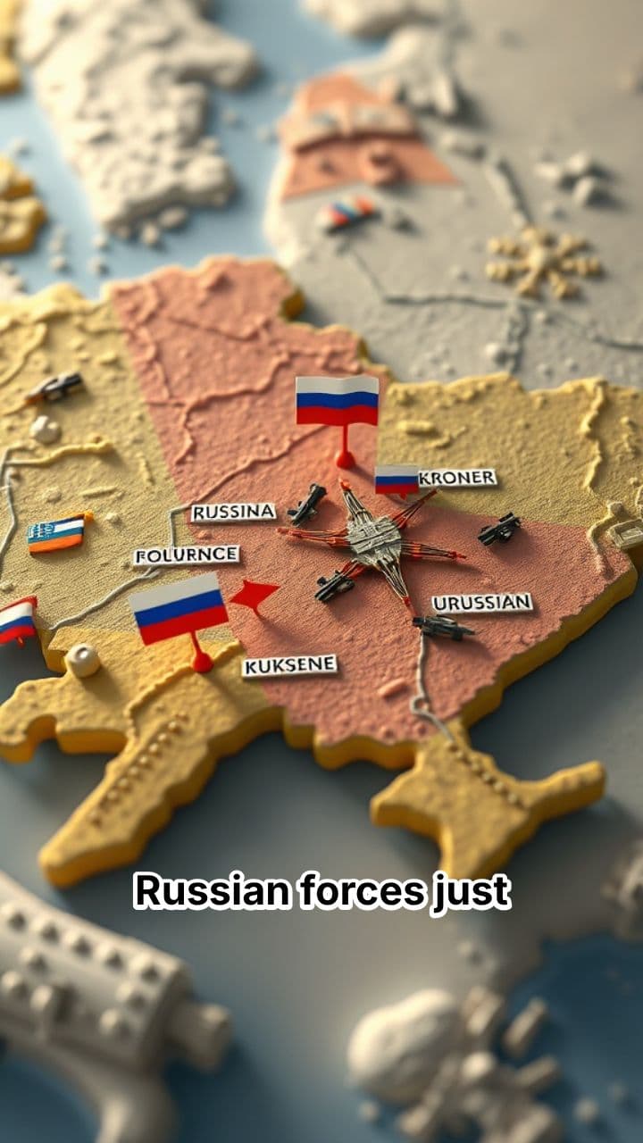 Russian Forces Capture Key Ukrainian Towns