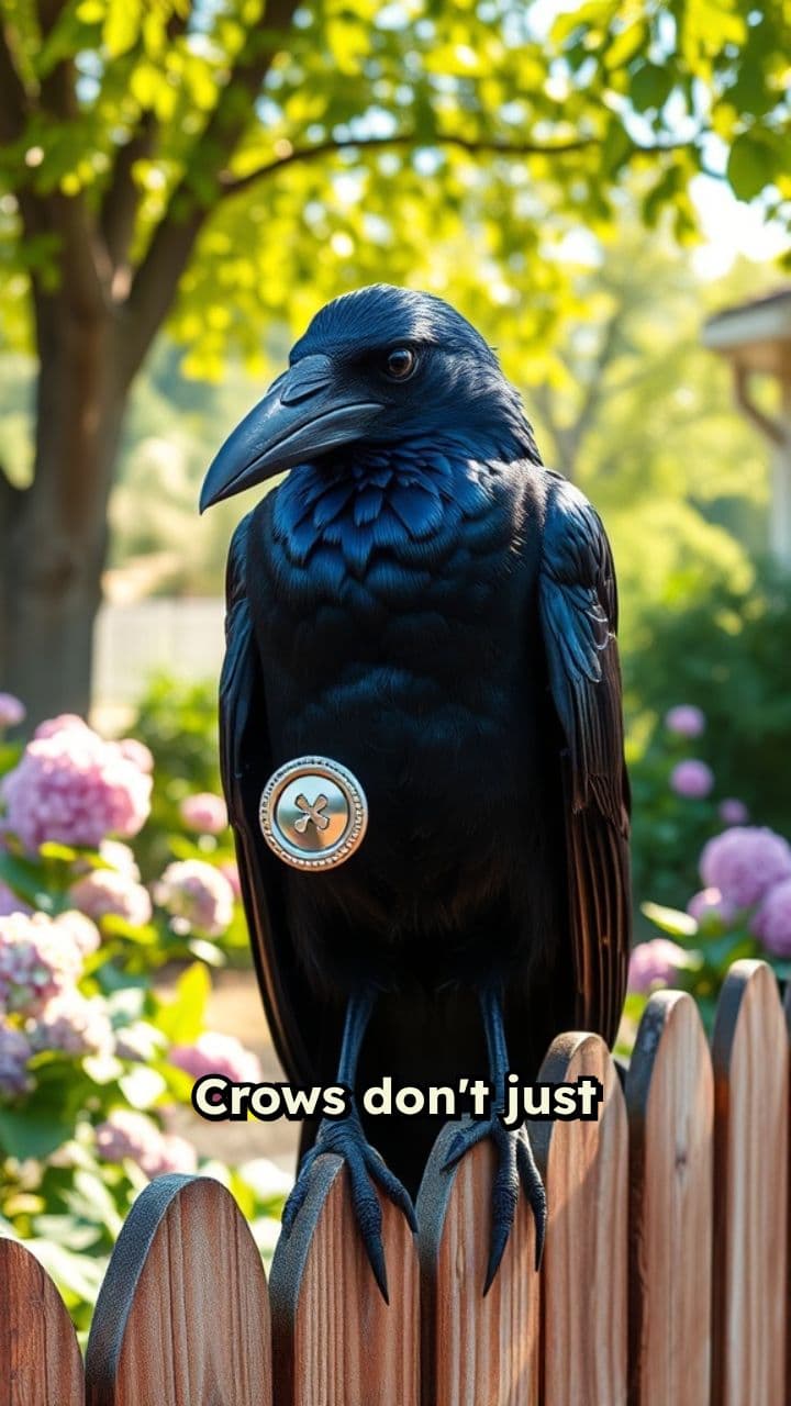Crows Hold Funerals and Give Gifts