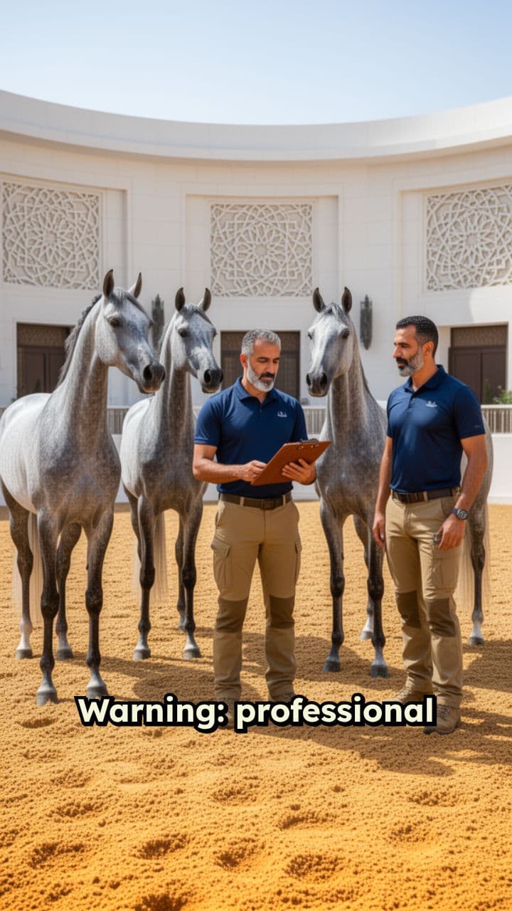 Abu Dhabi’s Dancing Arabian Horses