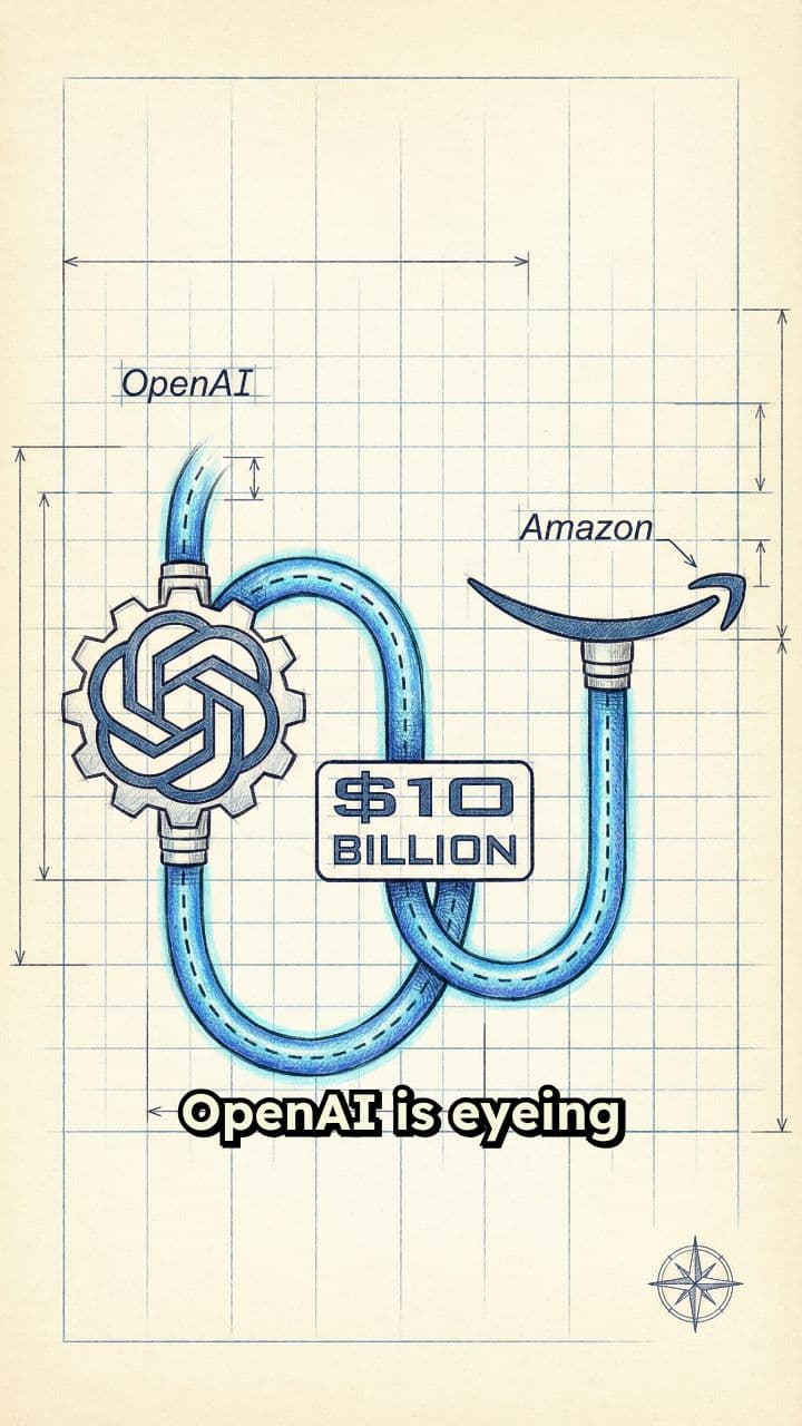 OpenAI Seeks $10B Amazon Investment